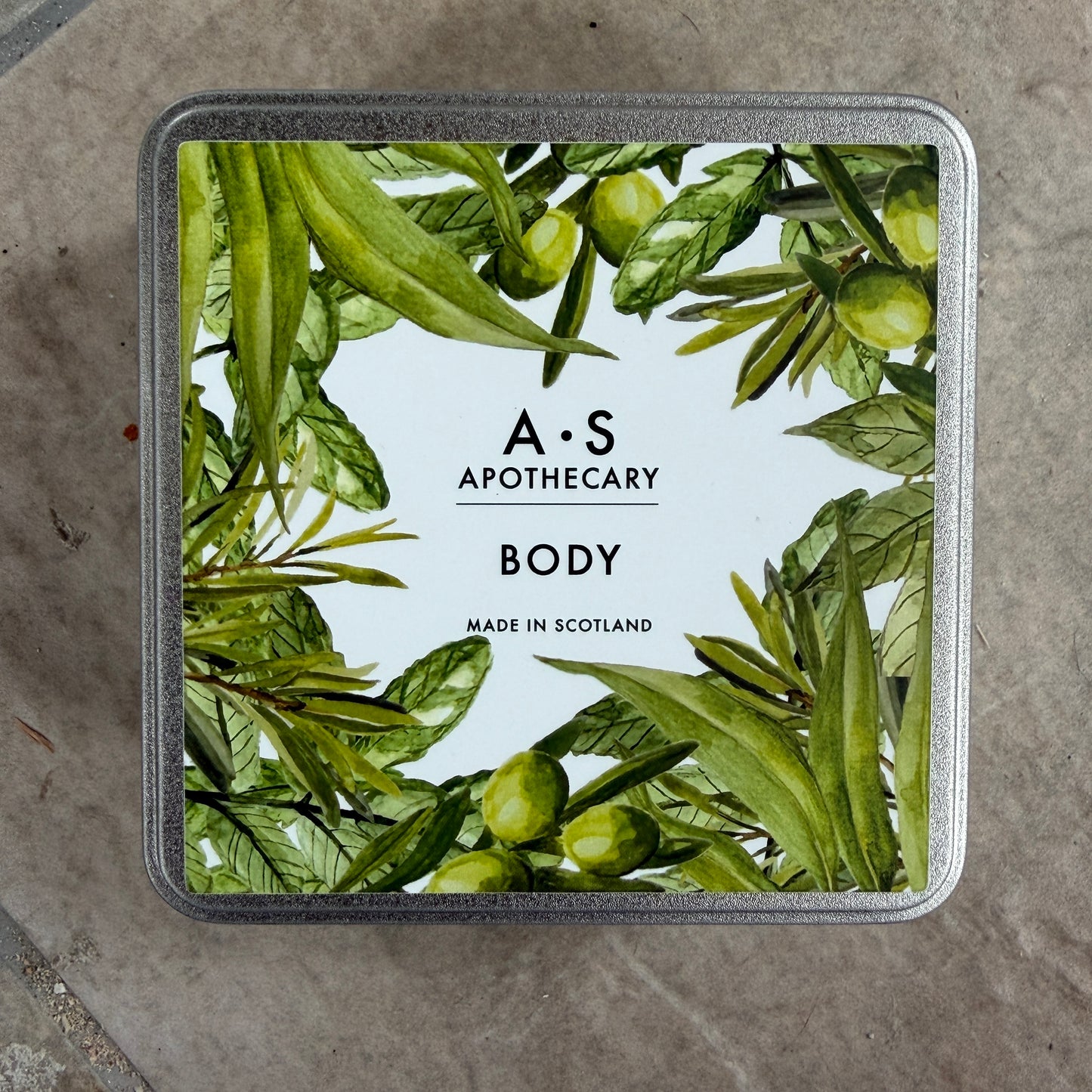Body Soap & Tin