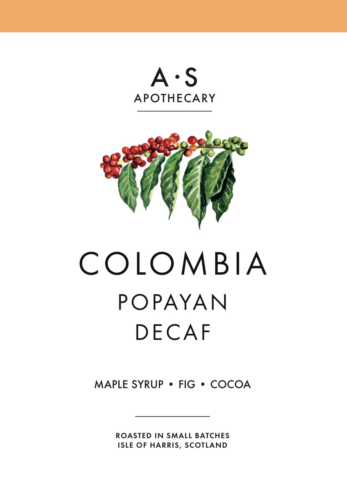 Colombia DECAF - Popayan